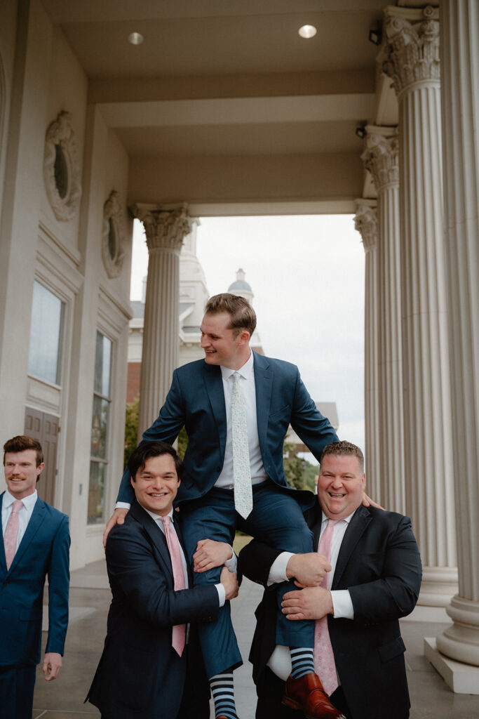 photo of groomsmen