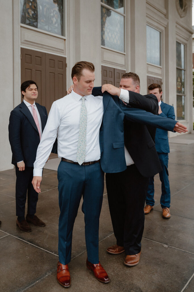 photo of groomsmen