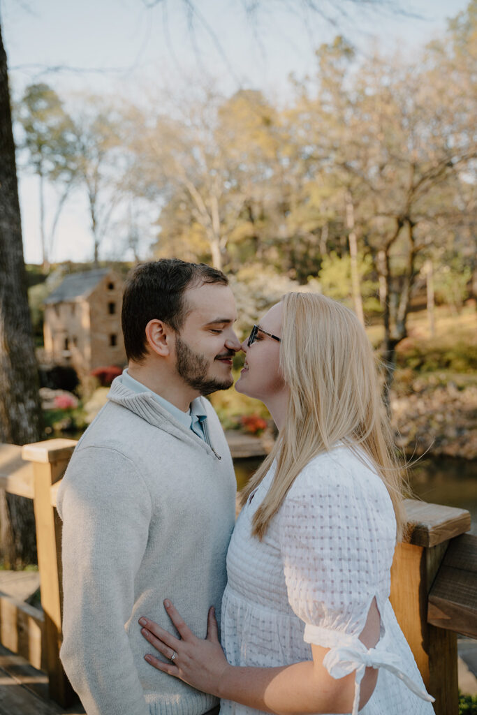 Spring Engagement Photography at the old mill