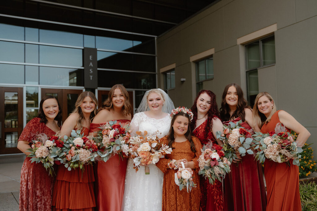 Wedding Bridal Party Photos